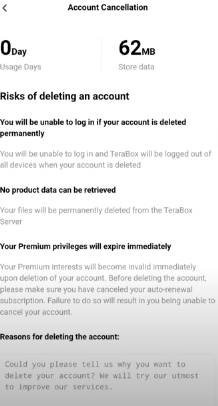 How to Permanently Delete Your TeraBox Account: Step by Step Guide